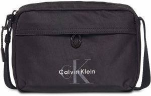 Calvin Klein Taška cez rameno  sivá / čierna / biela