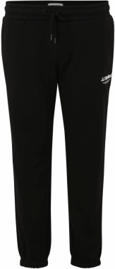 Jack & Jones Plus Nohavice 'JPSTKANE'  čierna / biela