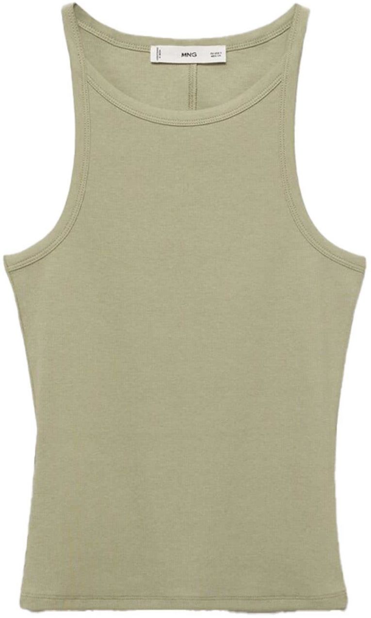 MANGO Top 'BONINI'  kaki