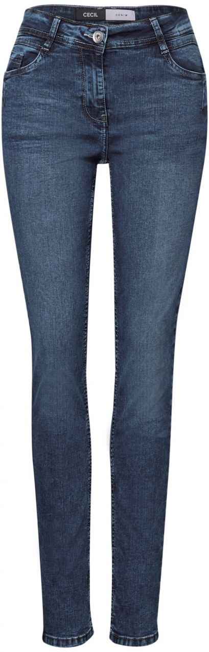 CECIL Džínsy 'Scarlett'  modrá denim