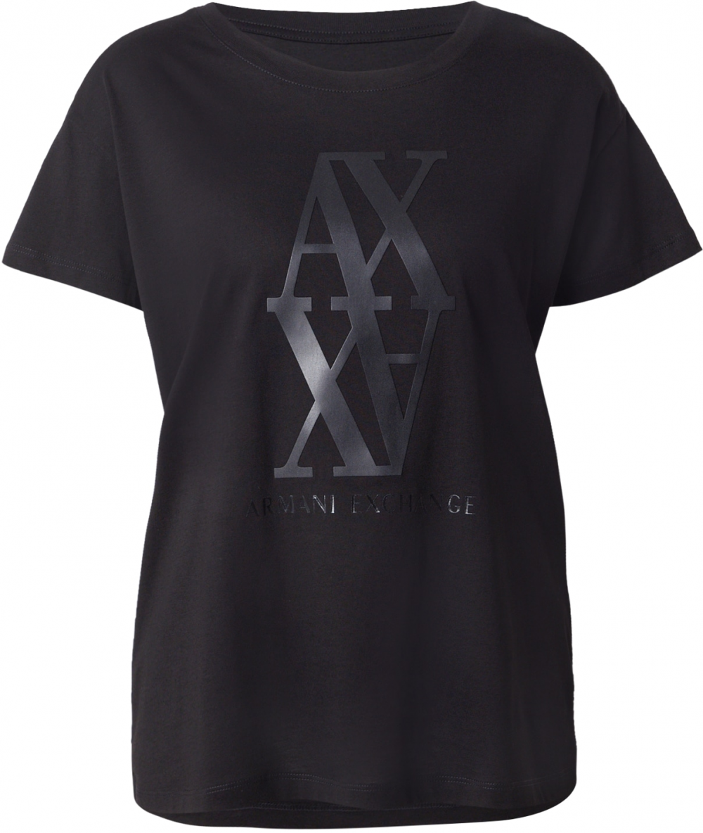 ARMANI EXCHANGE Tričko  čierna