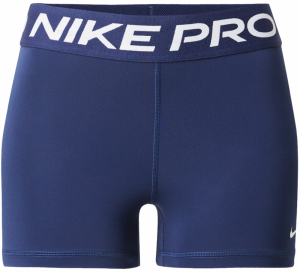 NIKE Športové nohavice 'Pro'  námornícka modrá / biela