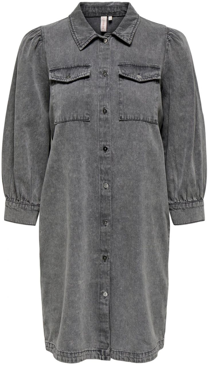 ONLY Košeľové šaty 'ONLFelica'  sivý denim