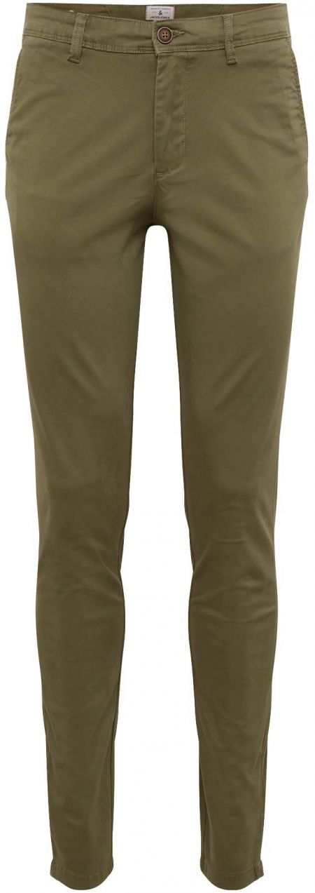 JACK & JONES Chino nohavice 'JJIMarco JJBowie'  olivová