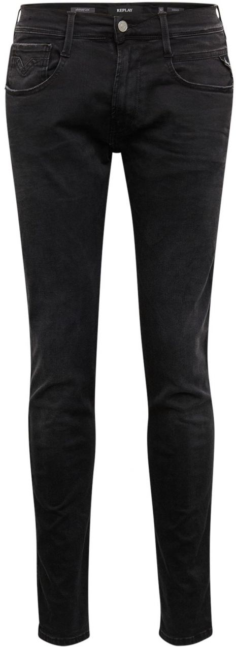 REPLAY Džínsy 'Anbass'  čierny denim
