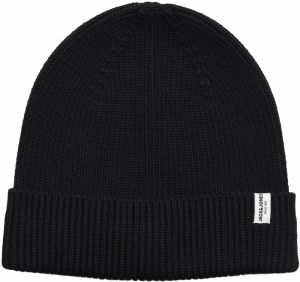 JACK & JONES Čiapky 'JACBrink'  čierna