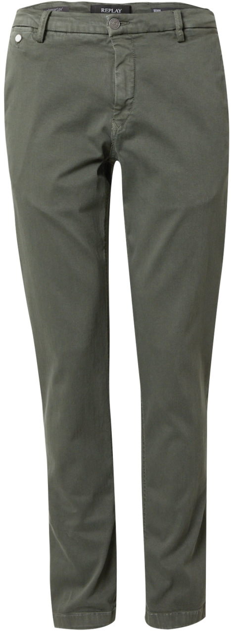 REPLAY Chino nohavice 'Benni'  kaki