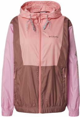COLUMBIA Outdoorová bunda  orgovánová / ružová / hrdzavo červená