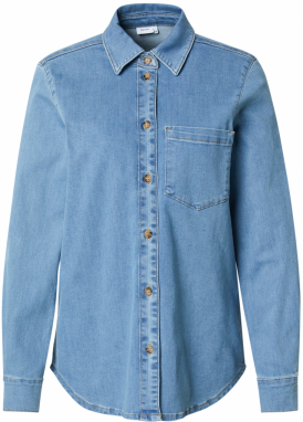 NÜMPH Blúzka 'NUAmber'  modrá denim