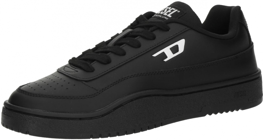DIESEL Nízke tenisky 'S-TRACKER-D'  čierna / biela