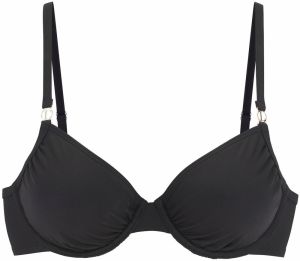 LASCANA Bikinový top  čierna