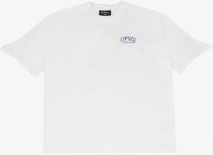 Dropsize Tričko  modrá / prírodná biela