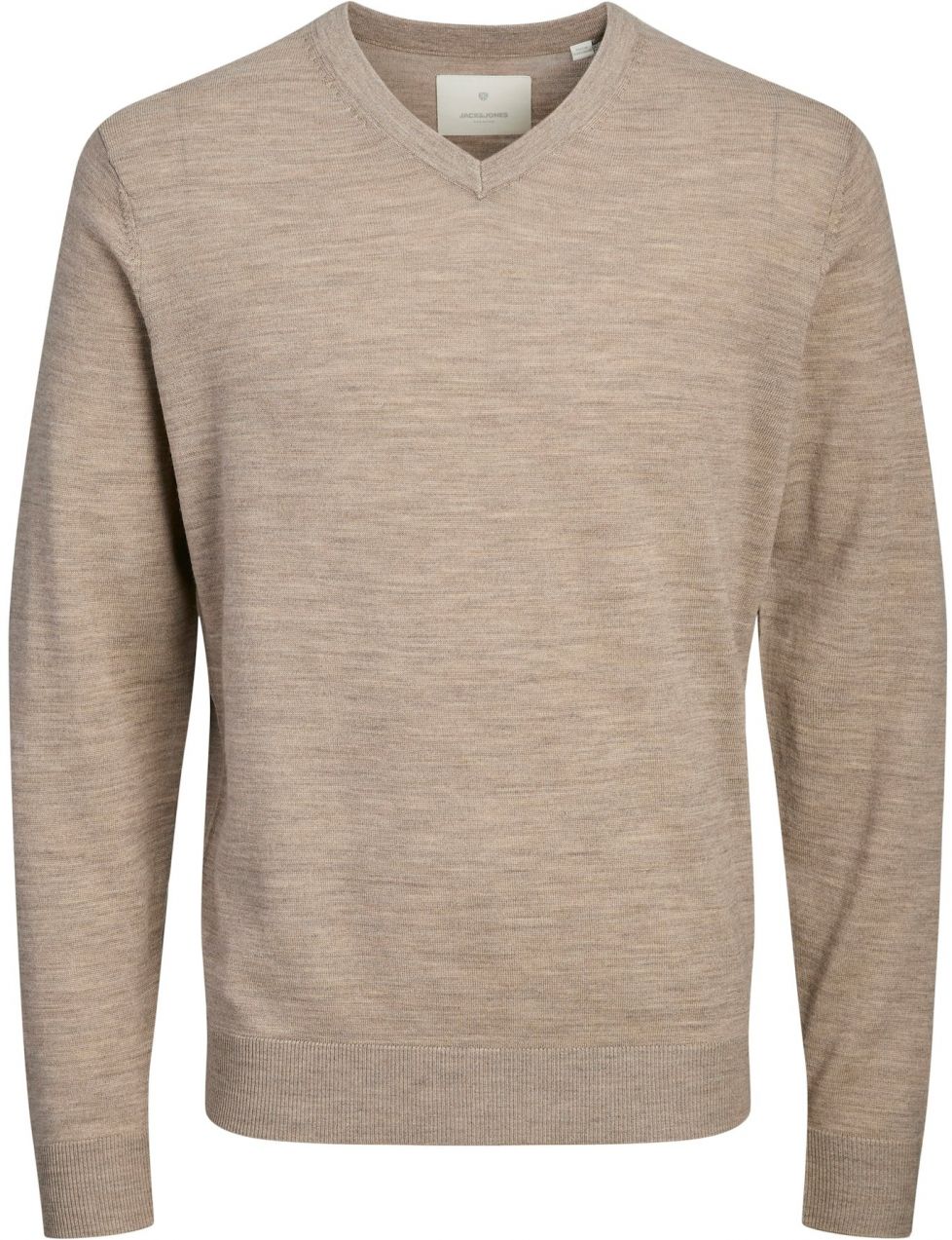 JACK & JONES Sveter  tmavošedá
