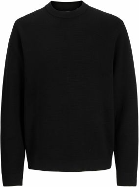 JACK & JONES Sveter 'JPRBLAMILANO'  čierna