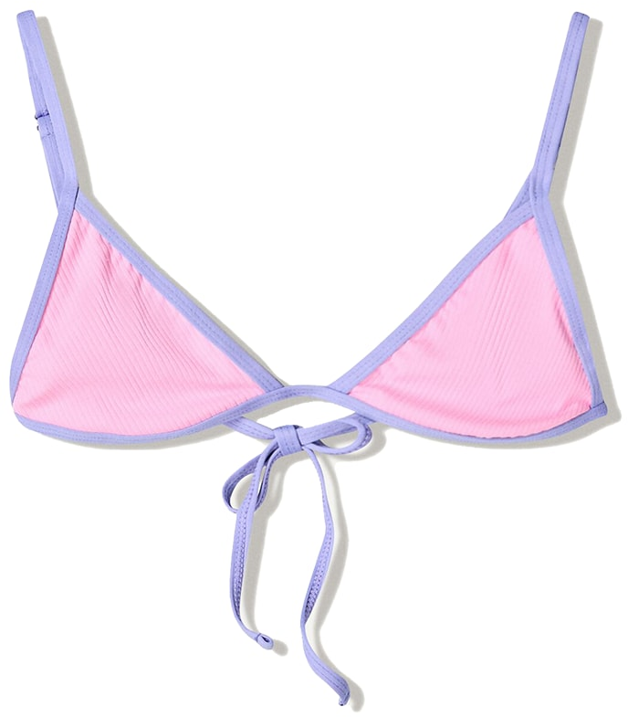 Bershka Bikinový top  svetlofialová / svetloružová