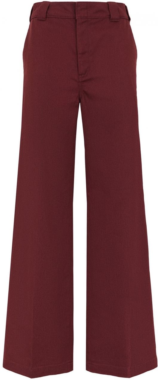 DICKIES Nohavice s pukmi  gaštanová