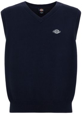 DICKIES Vesta 'Summerdale'  námornícka modrá / šedobiela