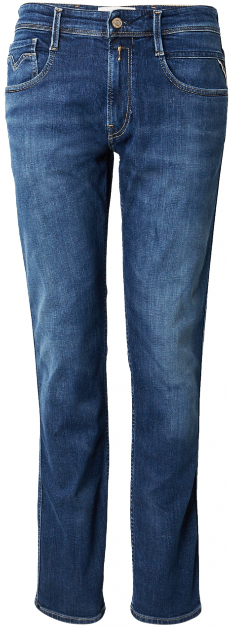 REPLAY Džínsy 'ANBASS'  modrá denim
