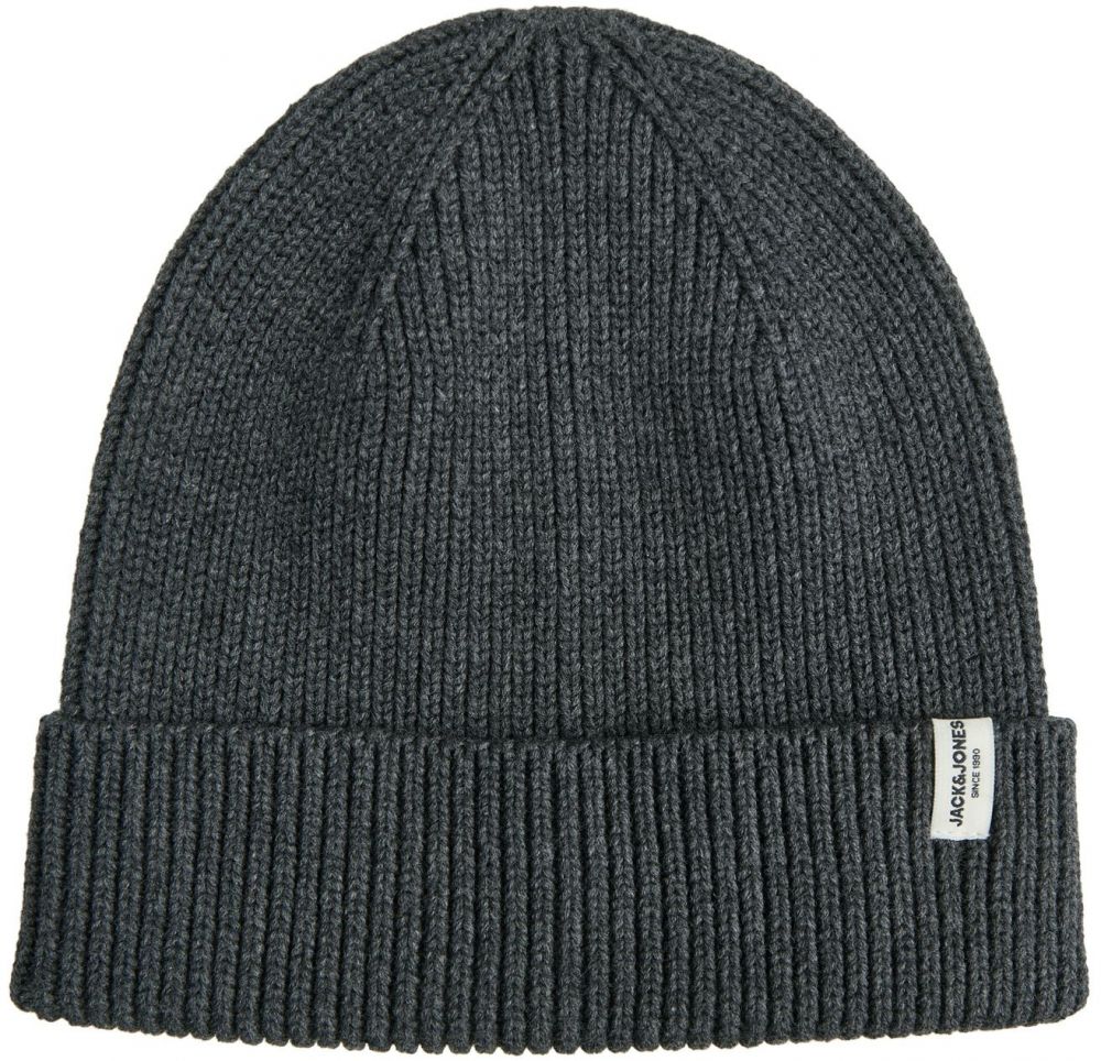 JACK & JONES Čiapky 'JACBRINK'  tmavosivá