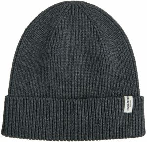 JACK & JONES Čiapky 'JACBRINK'  tmavosivá