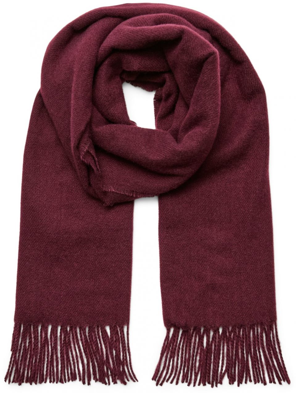 VERO MODA Šál  vínovo červená