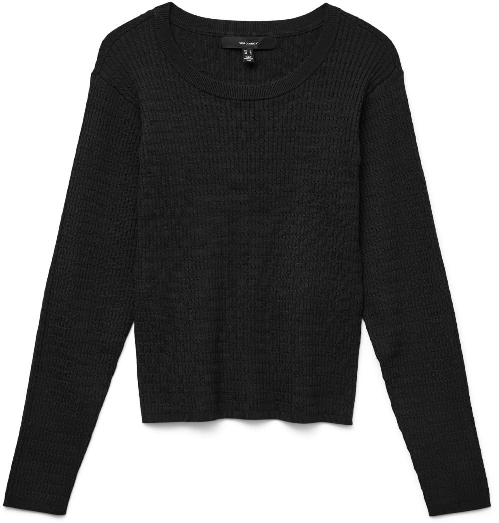 VERO MODA Sveter 'VMSilje'  čierna