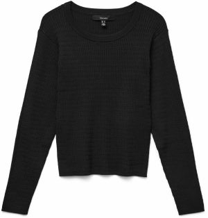 VERO MODA Sveter 'VMSILJE'  čierna