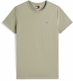 Tommy Jeans Tričko  pastelovo zelená
