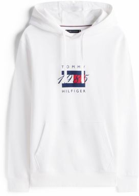 TOMMY HILFIGER Mikina  námornícka modrá / červená / biela