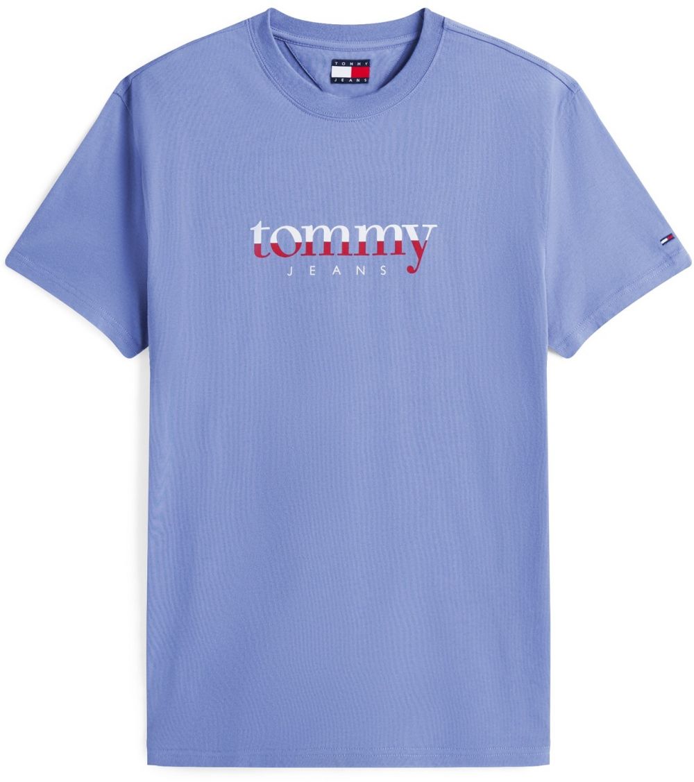 Tommy Jeans Tričko  modrá / červená / biela