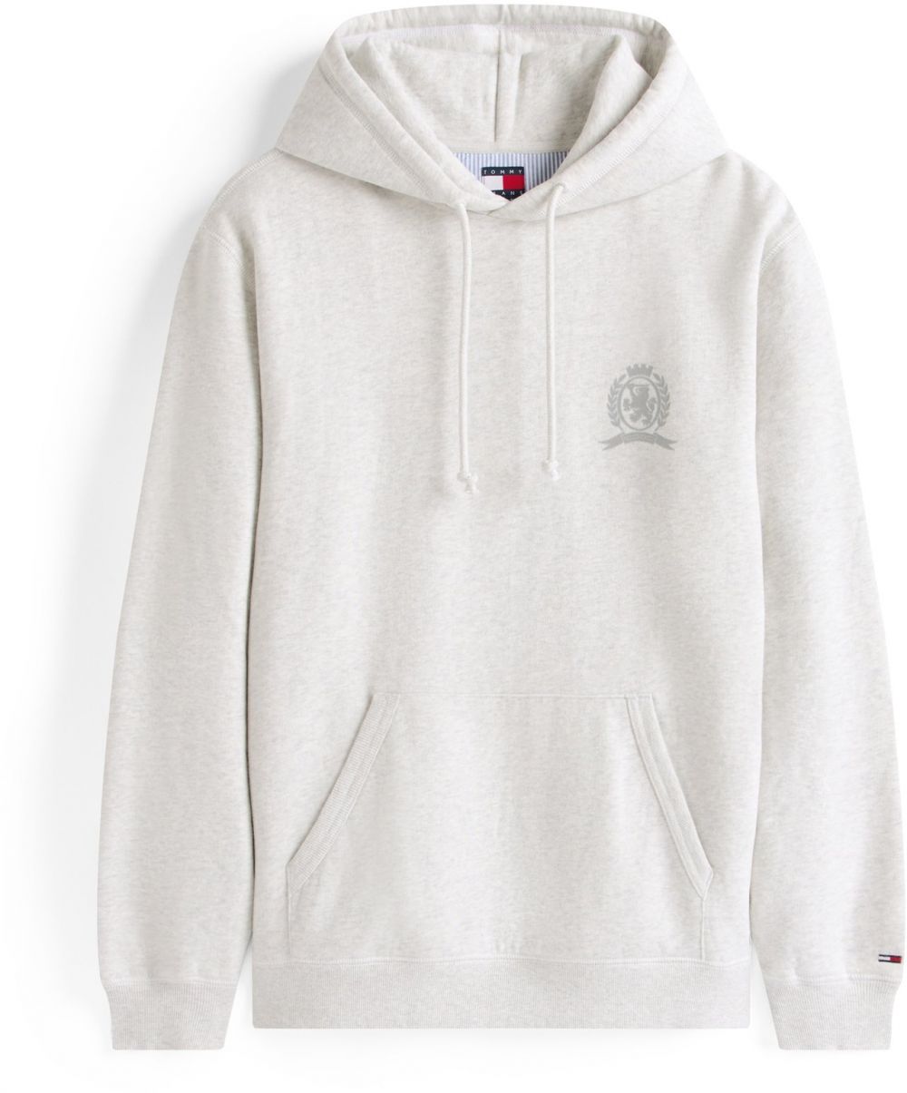 Tommy Jeans Mikina 'PLAY'  modrá / sivá / pastelovo zelená / tmavočervená