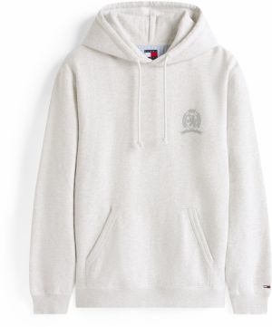 Tommy Jeans Mikina 'PLAY'  modrá / sivá / pastelovo zelená / tmavočervená