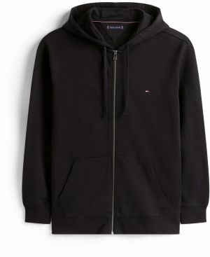 Tommy Hilfiger Big & Tall Tepláková bunda 'ESSENTIAL'  čierna