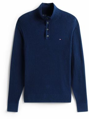 TOMMY HILFIGER Sveter  námornícka modrá