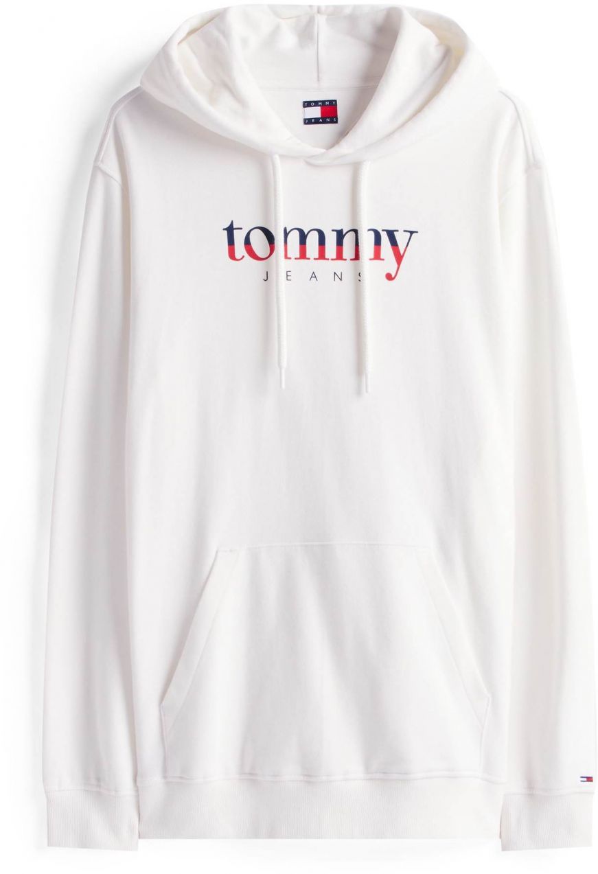 Tommy Jeans Mikina 'DNA'  nebielená / námornícka modrá / červená