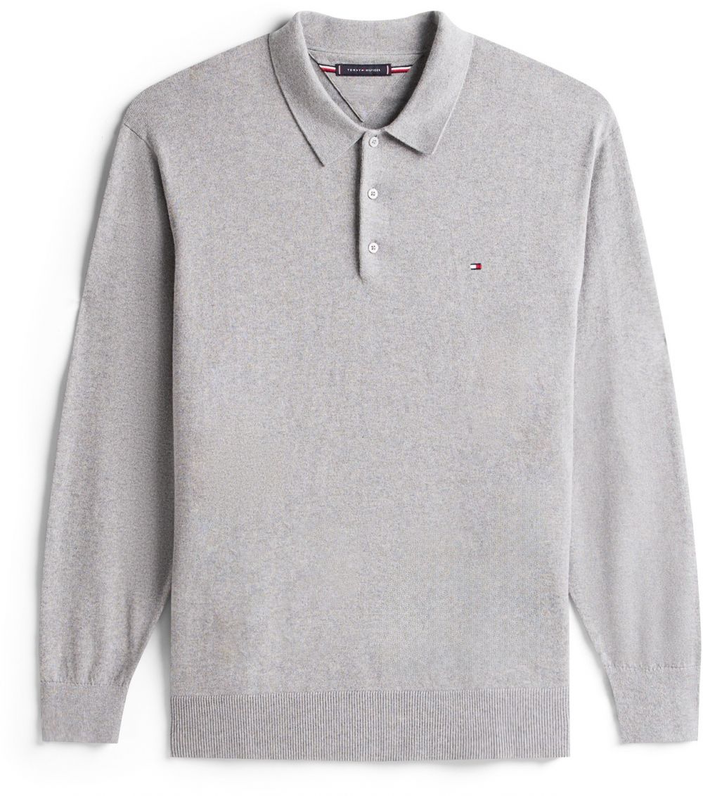 Tommy Hilfiger Big & Tall Sveter  sivá