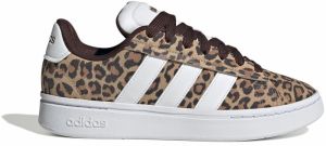 ADIDAS SPORTSWEAR Nízke tenisky 'GRAND COURT ALPHA 00s'  farba ťavej srsti / brokátová / čierna / biela