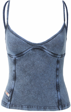 DIESEL Top 'T-ONY'  modrá denim