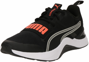 PUMA Športová obuv  oranžovo červená / čierna / biela