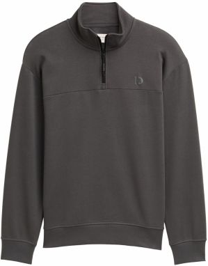 TOM TAILOR DENIM Mikina  tmavosivá