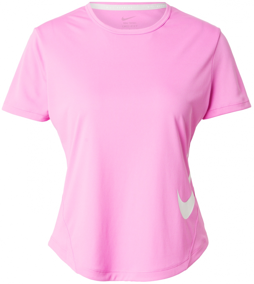 NIKE Funkčné tričko 'TEMPO SWSH'  svetloružová / biela