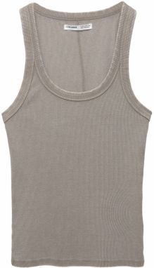 Pull&Bear Top  čokoládová