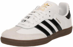 ADIDAS ORIGINALS Tenisky 'SAMBA'  svetlosivá / čierna / biela