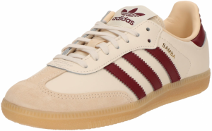 ADIDAS ORIGINALS Tenisky 'SAMBA'  farba ťavej srsti / tmavočervená / biela ako vlna