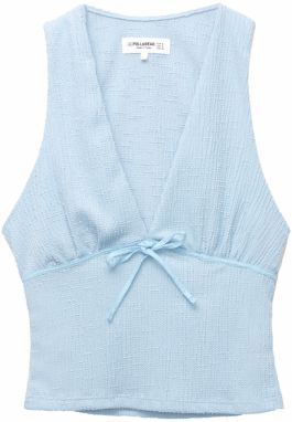 Pull&Bear Top  nebesky modrá