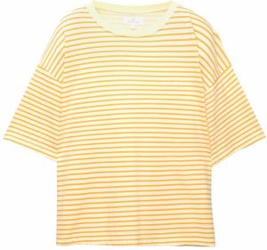 Pull&Bear Tričko 'PACIFIC'  karí / biela