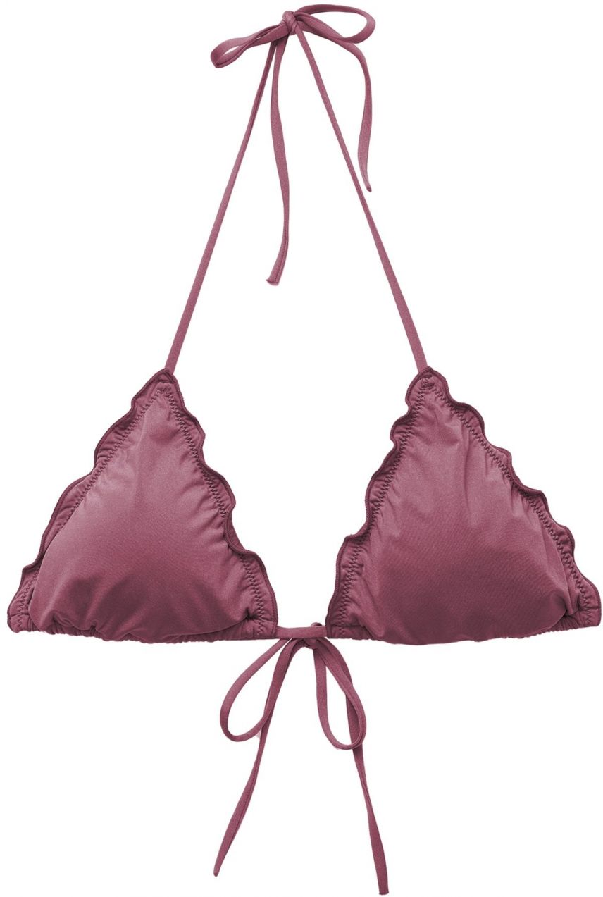 Pull&Bear Bikinový top  burgundská