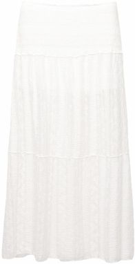Pull&Bear Sukňa  biela