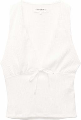 Pull&Bear Top  biela
