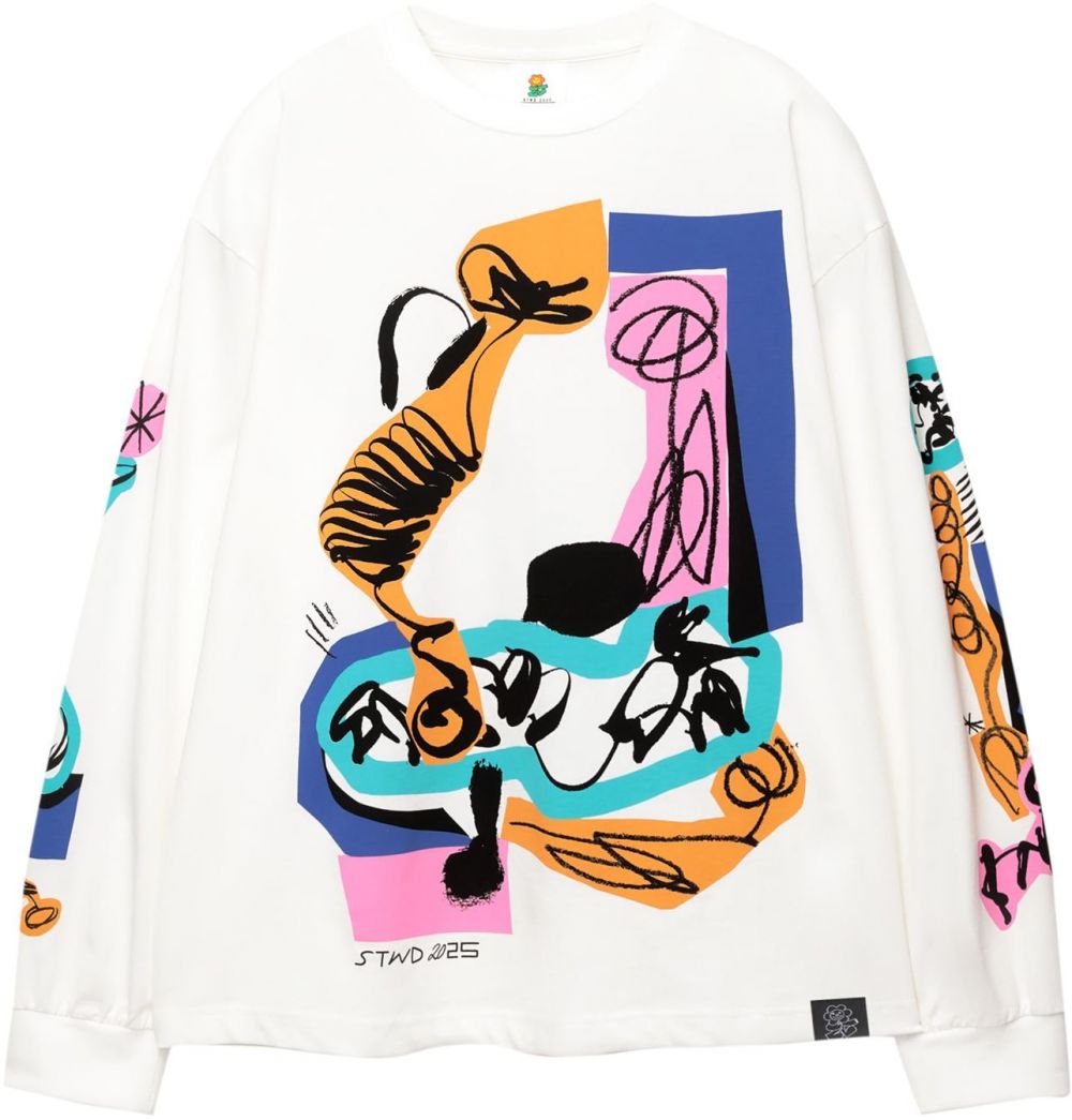 Pull&Bear Tričko 'BRAULIO AMADO'  modrá / tyrkysová / tmavooranžová / biela